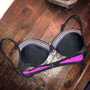 BEST OFFER: Black Embroidered Bralette Bikini top